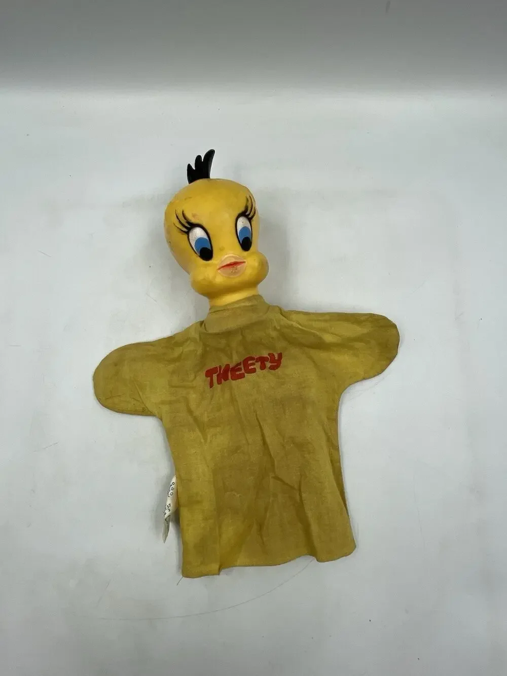 Vintage Tweety Bird Hand Puppet 1970 Gund
